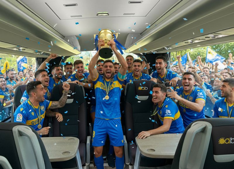 autobús para clubs deportivos