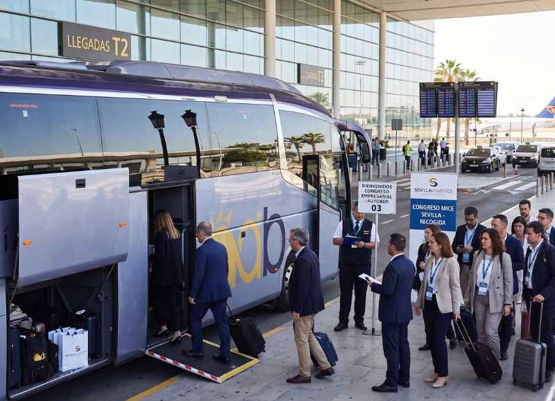 Alquiler autobuses congresos Sevilla