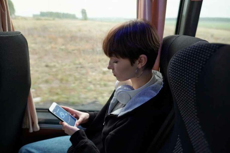 cómo evitar mareos en autobús