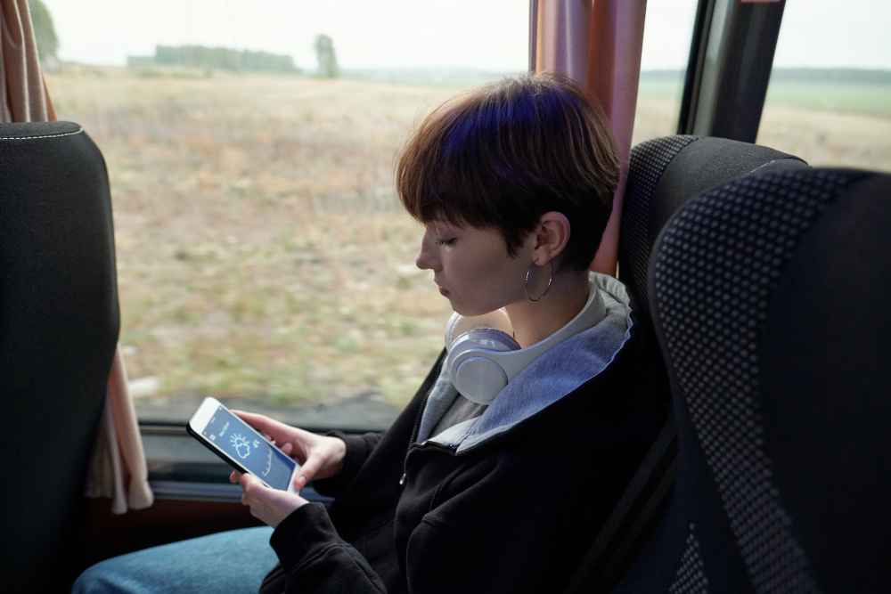 cómo evitar mareos en autobús